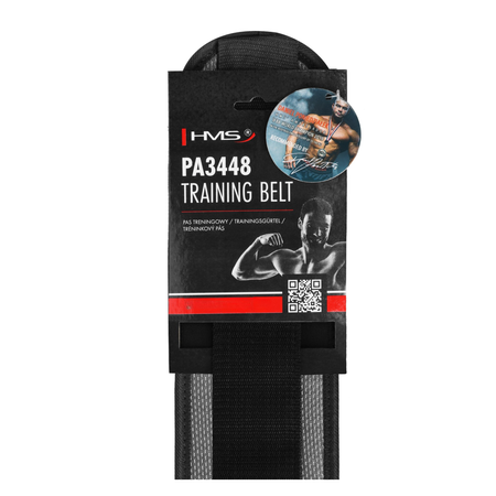 Pas Kulturystyczny Treningowy Lędźwiowy Neoprenowy Do Treningu Siłowego HMS