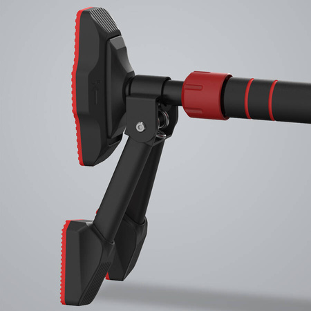 HMS Drążek Rozporowy Regulowany Do Podciągania 96-130 cm Z Kółkami Gimnastycznymi