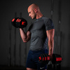 HMS Zestaw Do Ćwiczeń Hantle Gryf Obciążenia 15 kg