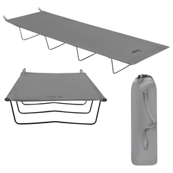 Łóżko Składane Polowe Turystyczne Leżak Leżanka Do 150 kg Przenośne NILS