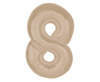 Duży Balon Foliowy Na Urodziny Rocznice Jubileusze Latte Cyfra 8 92 cm