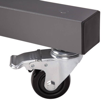 HMS Stalowy Stojak Na Kółkach Na Obciążenia Do Treningu Siłowego Maks. Obciążenie 200 kg