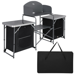 Szafka Turystyczna Kempingowa Ogrodowa Składana Przenośna Wolnostojąca NILS