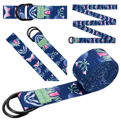 Taśma Pasek Do Jogi Ćwiczeń Fitness 240 cm SPOKEY