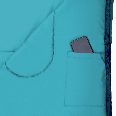 NILS Śpiwór Turystyczny Koperta Z Kapturem 215x75 cm