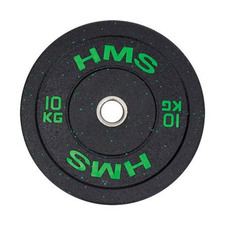 HMS Talerz Olimpijski Na Gryf Sztangę Gumowany Do Treningu Siłowego 4x10 kg