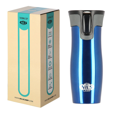 NILS Kubek Termiczny Termos Turystyczny 420 ml