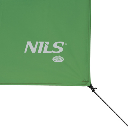 Tarp Płachta Biwakowa Wodoodporna Turystyczna 3x3 m Przeciwsłoneczna NILS