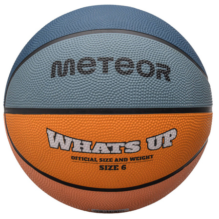METEOR Piłka Do Koszykówki Kosza Rekreacyjna Koszowa Rozmiar 6 + Pompka