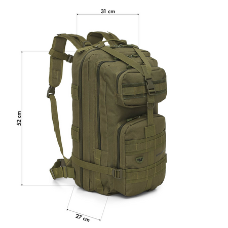 Plecak Turystyczny Trekkingowy Taktyczny Wojskowy Sportowy Podróżny 45 L