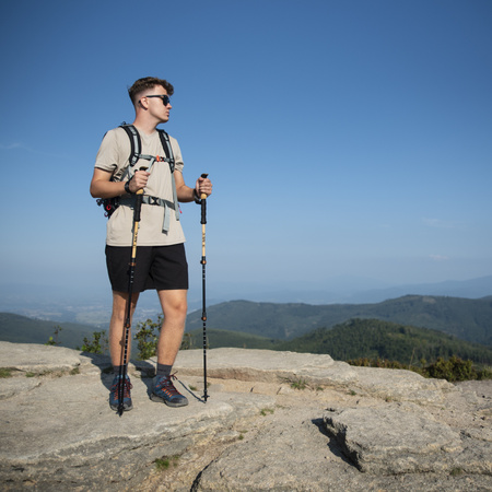 Kije Trekkingowe Kijki Nordic Walking Składane Do Chodzenia Po Górach NILS