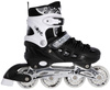 Łyżwy Rolki Regulowane Dziecięce Hokejowe 4w1 Łyżworolki Wrotki Kółka Kauczukowe