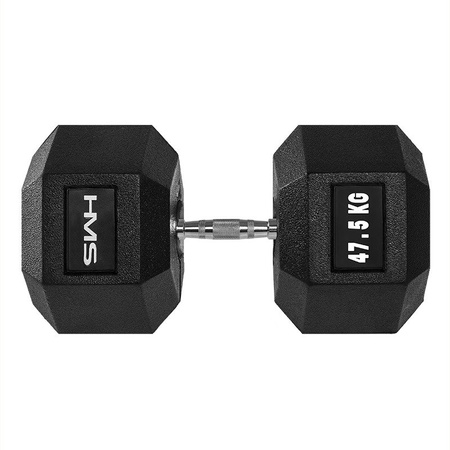 Hantla Sześciokątna Gumowana HEX PRO 47,5 kg HMS