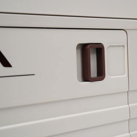 Skrzynia Pojemnik Pudełko Do Przechowywania Transportowa Kempingowa 2w1 32L