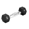 Hantla Ciężarek Gumowany Do Ćwiczeń Treningu Siłowego HEX PRO 1 kg HMS