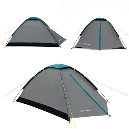 Namiot Turystyczny Kempingowy 2 Osobowy Wodoodporny Filtr UV + Pokrowiec