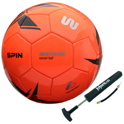 Piłka Nożna Meczowa Treningowa Rekreacyjna Na Trawę Halę Rozmiar 4 + Pompka