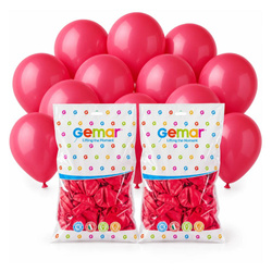 Balony Klasyczne Pastelowe Czerwone Lateksowe Na Przyjęcie 10" 200 szt.