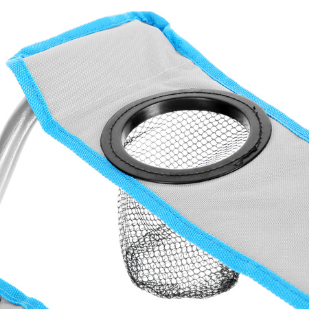 NILS Krzesło Turystyczne Kempingowe Składane Z Daszkiem