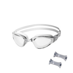 NILS Okularki Pływackie Do Pływania Na Basen Szare