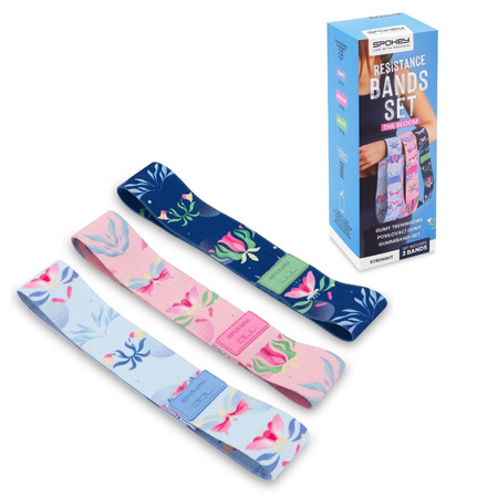 Zestaw 3 Gum Taśm Oporowych Treningowych Do Ćwiczeń Fitness Crossfit Rozciągania 20-30 kg