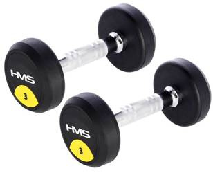 HMS Hantle Hantelki Ciężarki Do Ćwiczeń Fitness 2x3 kg