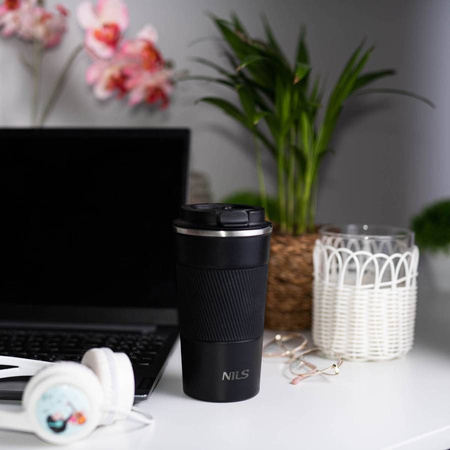 Kubek Termiczny Termos Turystyczny Stalowy Butelka Na Kawę Herbatę 510 ml