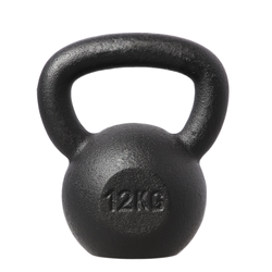 Kettlebell Żeliwny Ciężarek Hantla Do Treningu Siłowego Ćwiczeń 12 kg HMS