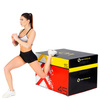 Skrzynie Plyometryczne Do Ćwiczeń Fitness Treningu Crossfit 4 szt. HMS