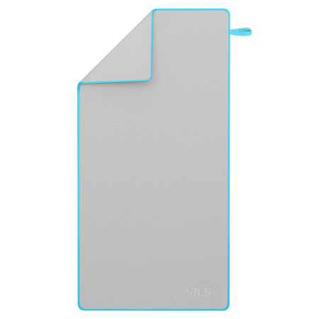 NILS Duży Ręcznik Szybkoschnący Z Mikrofibry Plażowy 180x100 cm + Zawieszka