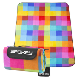 Koc Piknikowy Plażowy Mata Z Izolacją Wodoodporny 130x150cm Polarowy SPOKEY