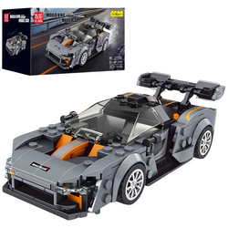 PO ZWROCIE Z USZKODZONĄ GABLOTKĄ Mould King Klocki Konstrukcyjne Samochód Wyścigowy 352 Elementy + Gablota