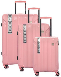 Swissbags+ Zestaw 3 Walizek Na Kółkach Kabinowa Średnia Duża