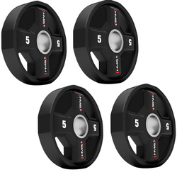 Talerz Obciążenie Olimpijskie Na Gryf Sztangę Poliuretanowe 4 x 5 kg HMS