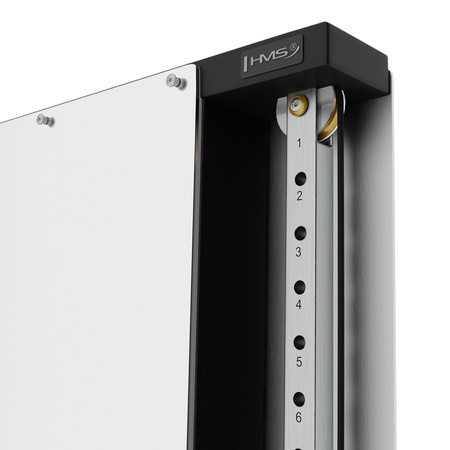 HMS Brama Przyścienna Podwójna Treningowa Do Ćwiczeń Ze Stosem