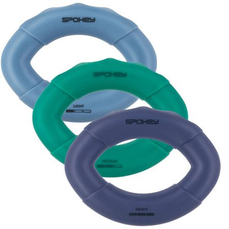 Zestaw 3 Antypoślizgowych Ściskaczy Do Dłoni Do Ćwiczeń Fitness SPOKEY