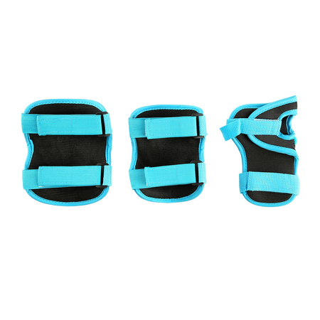 Kask Regulowany Orzeszek + Ochraniacze Zestaw Na Rolki Rower Hulajnogę NILS