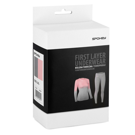 Odzież Termoaktywna Bielizna Termiczna Damska Na Zimę Komplet SPOKEY