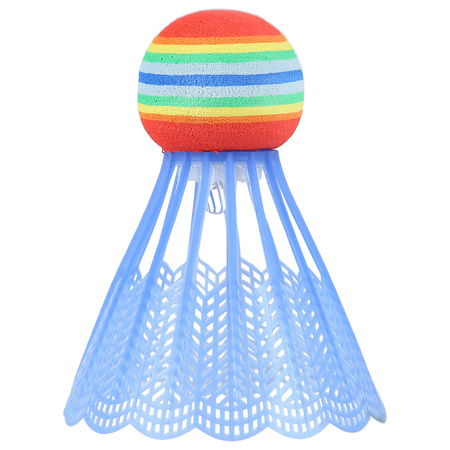 Zestaw Do Gry W Badmintona Rekreacyjnej Rakietki W Pokrowcu + 3 Lotki LED