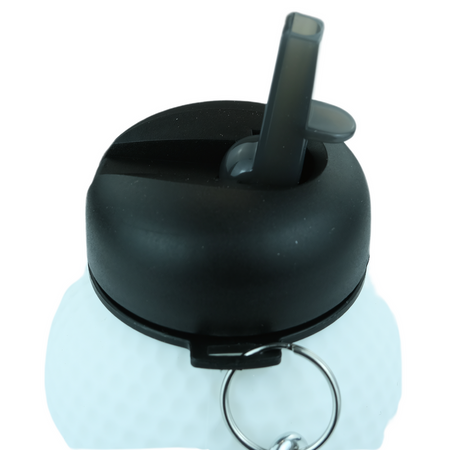 MERKAN Butelka Sportowa Bidon Składany W Kształcie Piłki Z Ustnikiem 550 ml