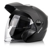 Kask Motocyklowy Z Blendą Przeciwsłoneczną Otwarty Czarny METEOR