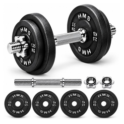 Hantla Do Treningu Siłowego Ćwiczeń Fitness Z Wymiennym Obciążeniem 10 kg