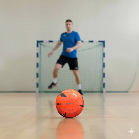 Piłka Nożna Meczowa Treningowa Rekreacyjna Na Trawę Halę Rozmiar 5 METEOR