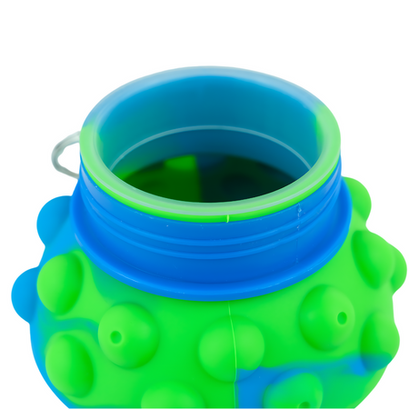 MERKAN Butelka Sportowa Bidon Składany W Kształcie Piłki Z Ustnikiem 550 ml