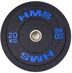 HMS Talerz Olimpijski Na Gryf Sztangę Gumowany Do Treningu Siłowego 20 kg