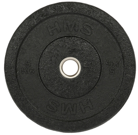 HMS Talerze Olimpijskie Na Gryf Gumowane Bumper 2x5 kg