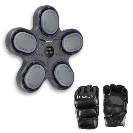 Elektroniczna Tarcza Bokserska Bluetooth Na Ścianę Z Głośnikiem + Rękawice