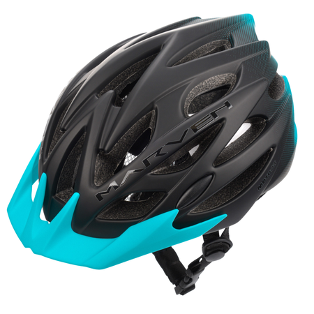 Kask Rowerowy Regulowany Szosowy Z Daszkiem METEOR Otwory Wentylacyjne