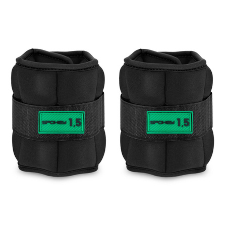 Neoprenowe Obciążenia Na Rzep Na Kostki Dłonie 2x1,5 kg SPOKEY