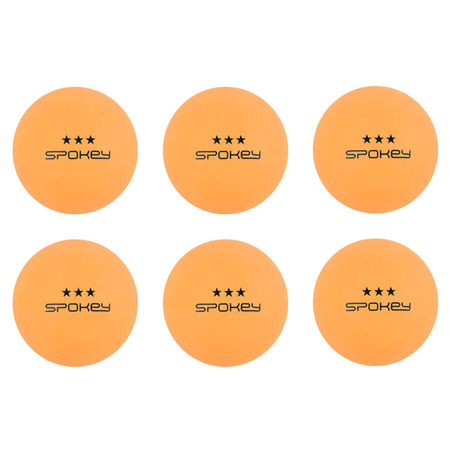 SPOKEY 6 szt. Piłeczek Do Gry W Tenisa Stołowego Ping Ponga ***